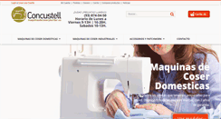 Desktop Screenshot of maquinasdecoserybordar.es