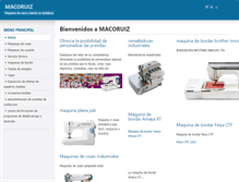 Tablet Screenshot of maquinasdecoserybordar.net